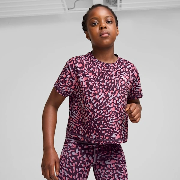 Cooles Puma T-Shirt für Kids Kurze Passform Lieblingsstyle